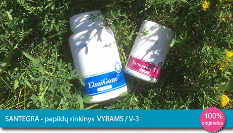 Santegra-papildu rinkinys vyrams ElmiGone™ (120) + Sanoprost™ TR (60) santegra-papildu-rinkinys-vyrams-elmigone-sanoprost-kaina-akcija-pigiau